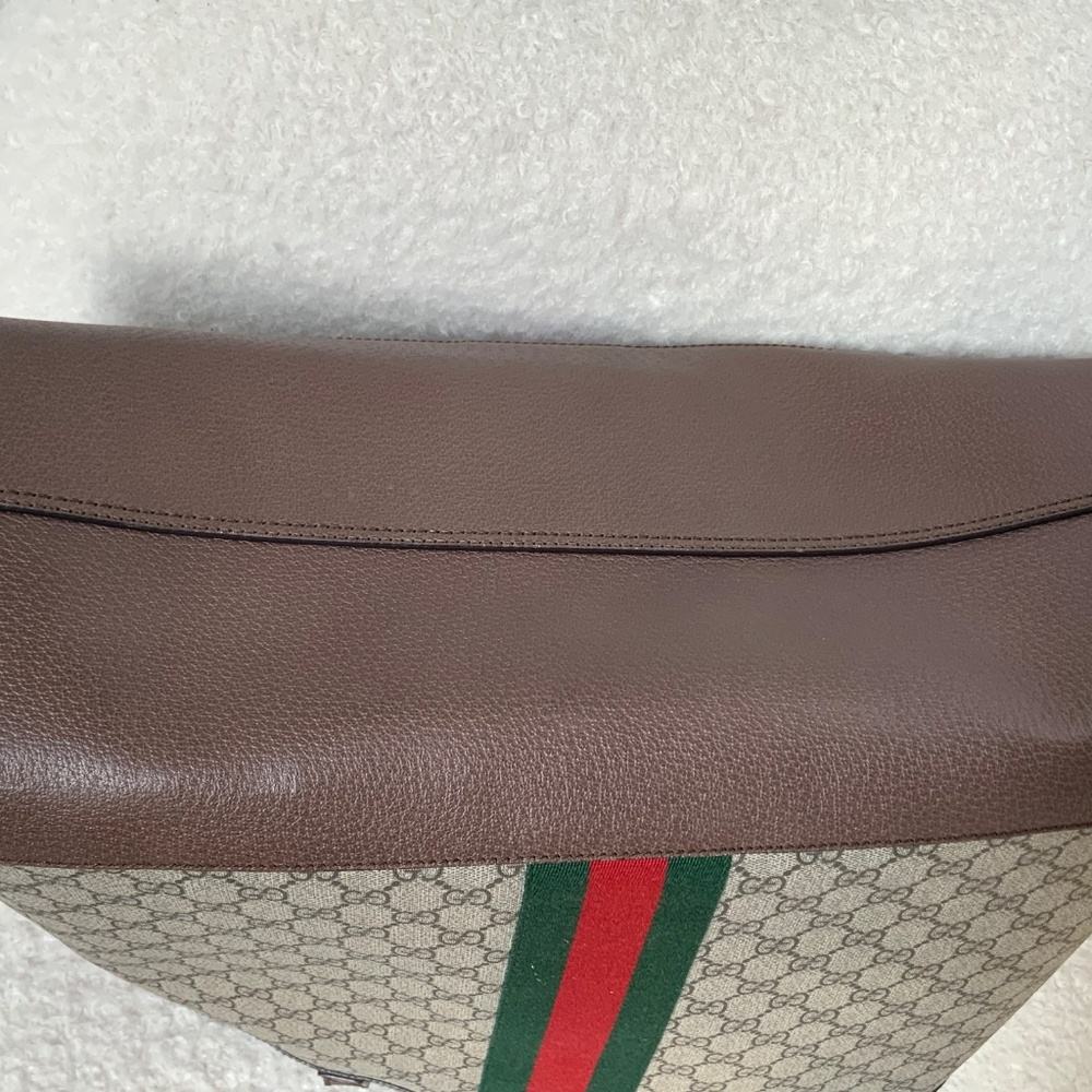 BROWN GG LARGE SUPREME OPHIDIA BAG WITH DUST BAG IN GREAT CONDITION - Picture 7 of 10